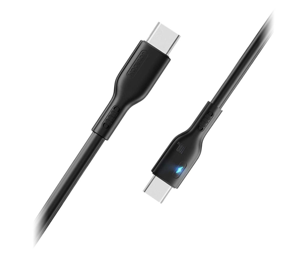 JoyRoom Kabel USB-C - USB-C 100W 480Mb/s 2m czarny 6956116769079 - 1257677 - zdjęcie 2